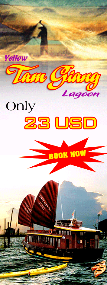 Tam giang lagoon - Hue - Vietnam